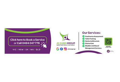 Email signature design for A1 Care Group